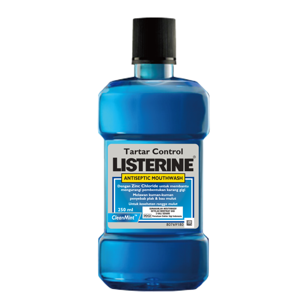 Listerine Obat Kumur Pengontrol Karang Gigi | Listerine® Indonesia